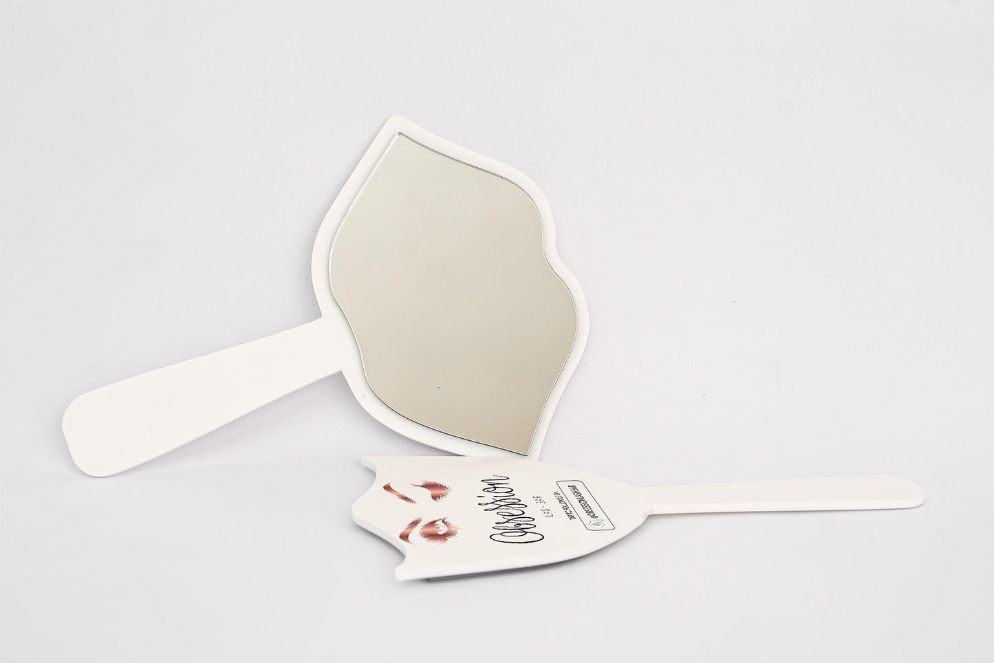 Custom Handheld Mirror: Lash Technician Social Media Prop