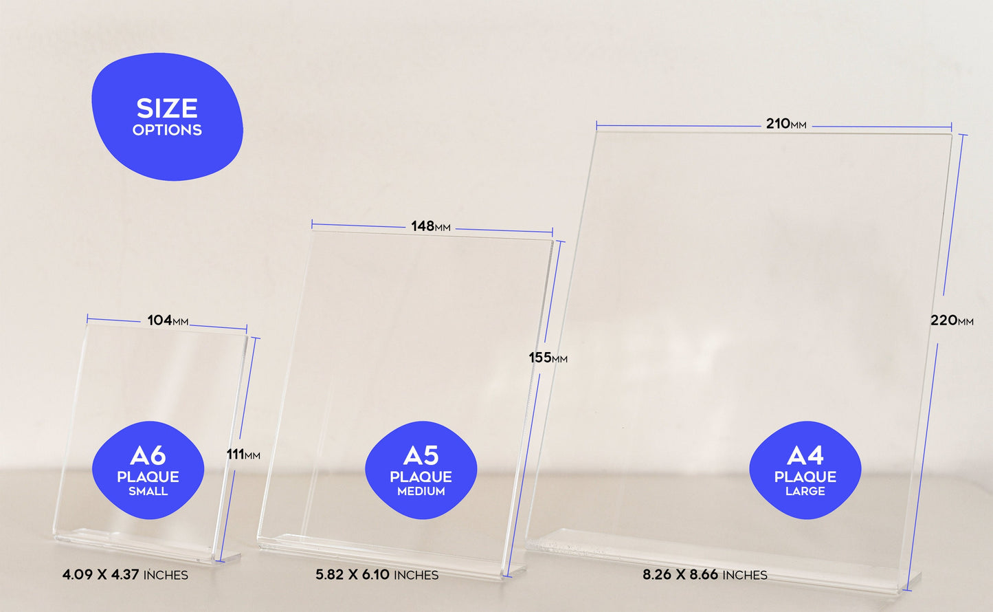 Mini Google Review NFC Plaque - Custom