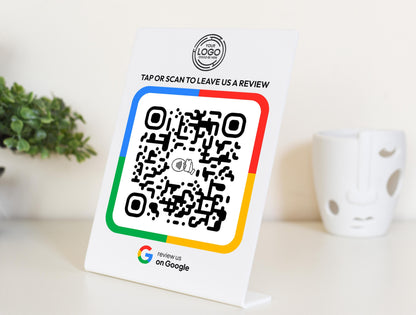 Custom Google Review NFC Plaque - Personalised