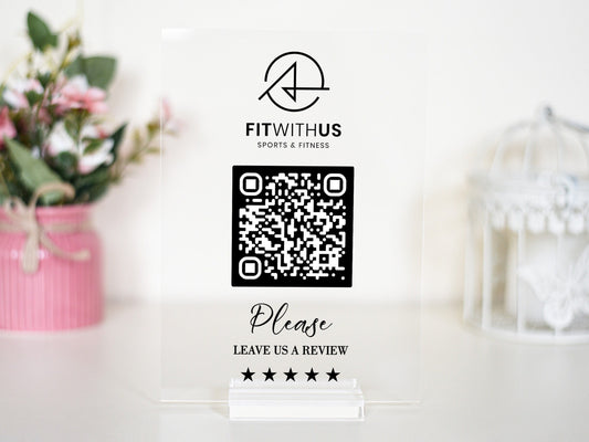 Custom Social Media NFC Plate - Personalised