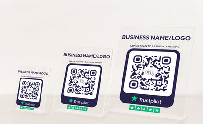 Custom Trustpilot NFC Plate - Link in Bio Plate