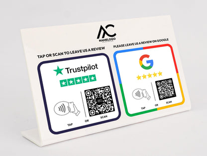 Custom Multi Link NFC Plate - Social Media