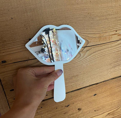 Custom Handheld Mirror: Lash Technician Social Media Prop