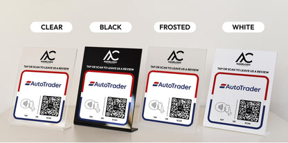 Custom AutoTrader NFC Plaque - Link in Bio Plate
