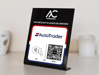 Custom AutoTrader NFC Plaque - Link in Bio Plate