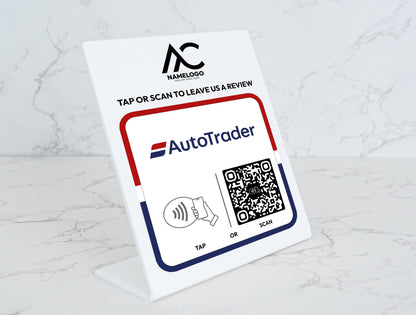 Custom AutoTrader NFC Plaque - Link in Bio Plate
