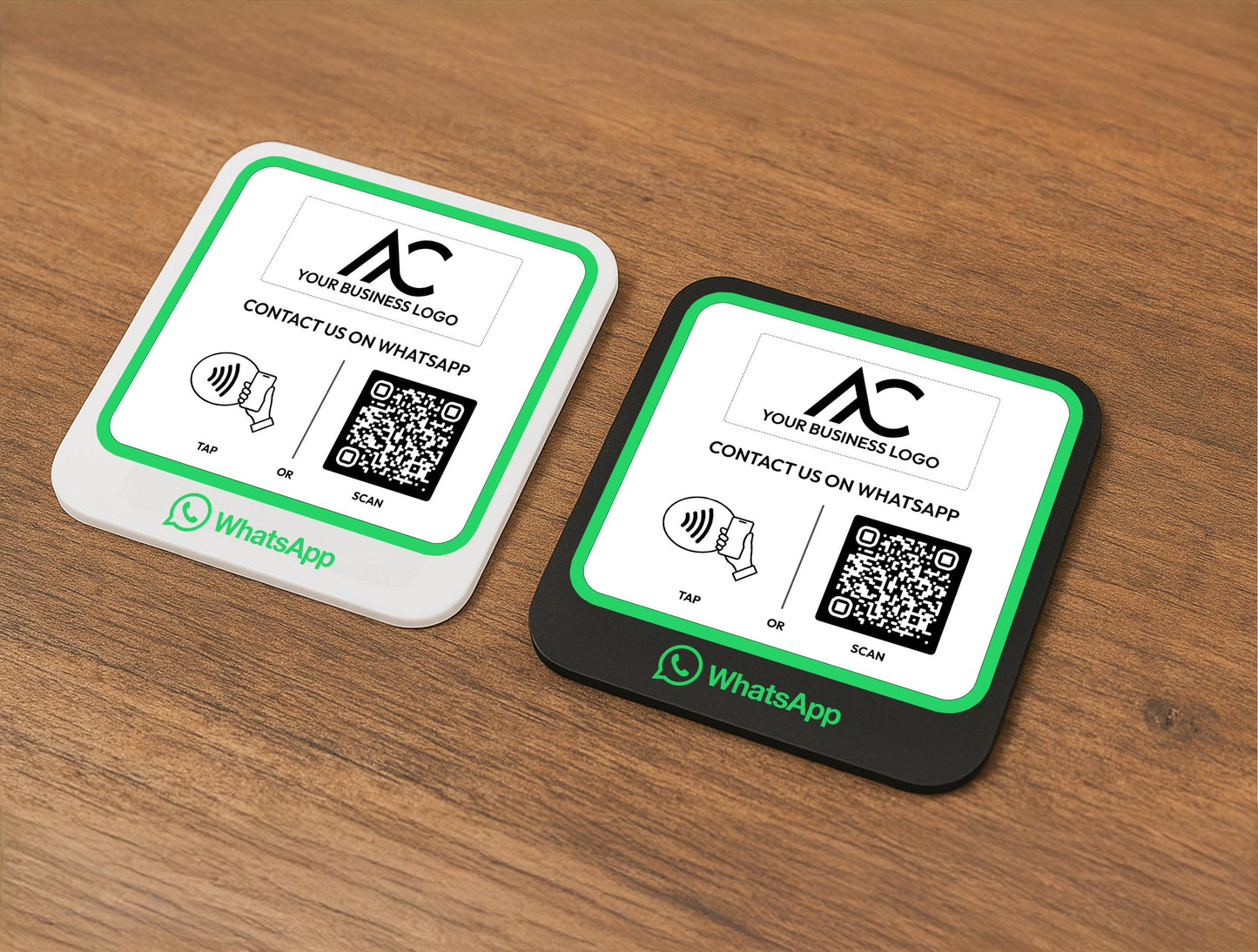 Custom Social Media NFC Plate - Link in Bio Plate