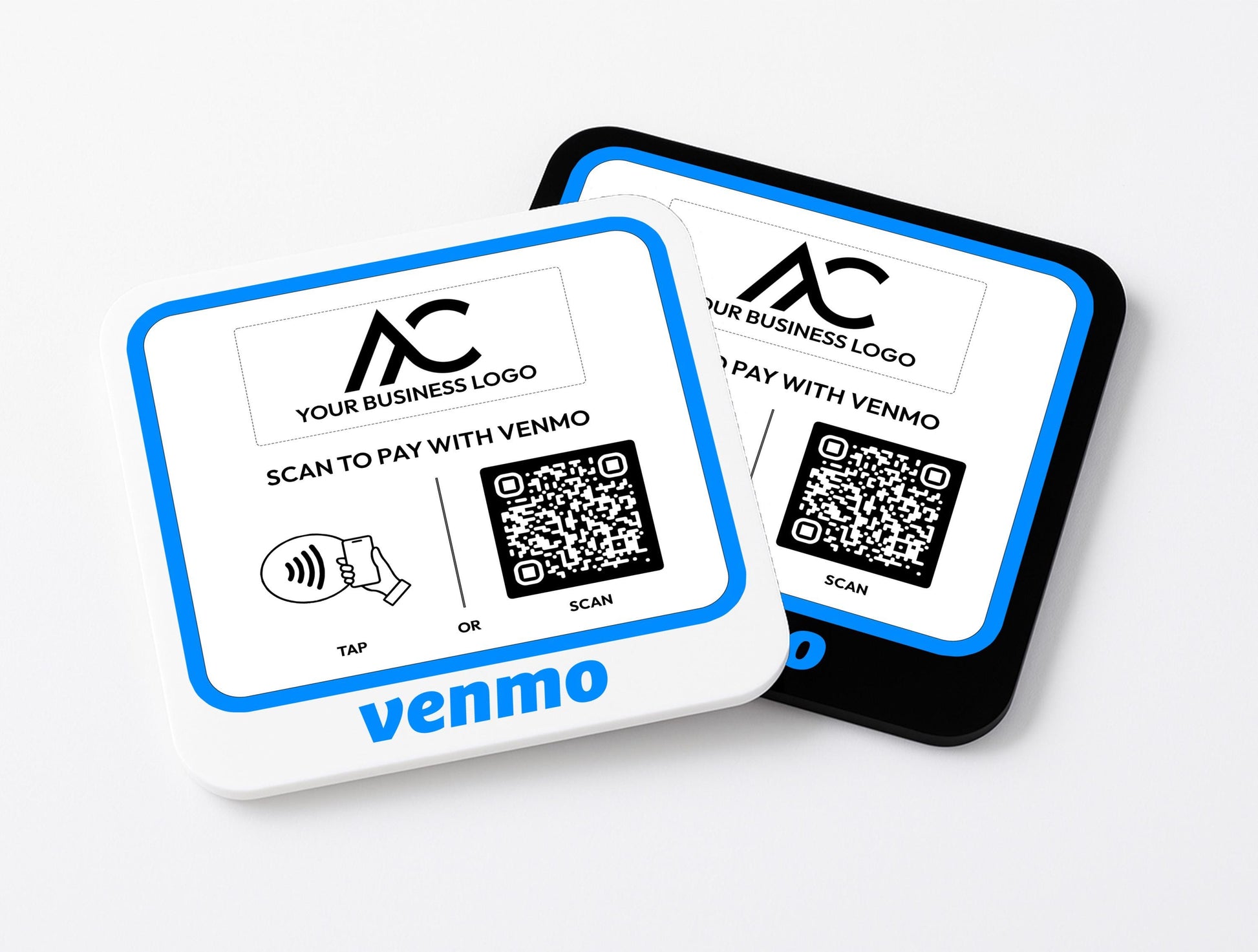 Custom Venmo Payment Display for Salons and Pop-Up Vendors