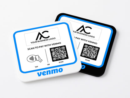 Custom Venmo Payment Display for Salons and Pop-Up Vendors