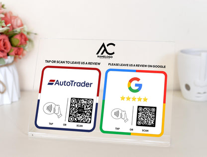 Custom Multi Link NFC Plate - Social Media