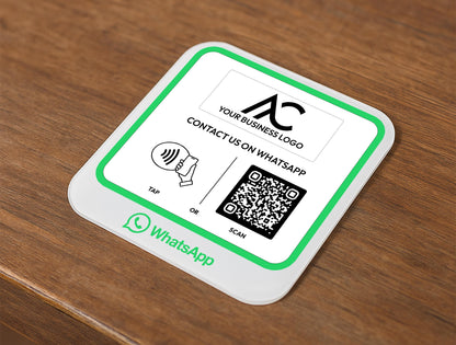 Custom Social Media NFC Plate - Link in Bio Plate