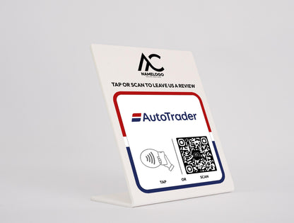 Custom AutoTrader NFC Plaque - Link in Bio Plate