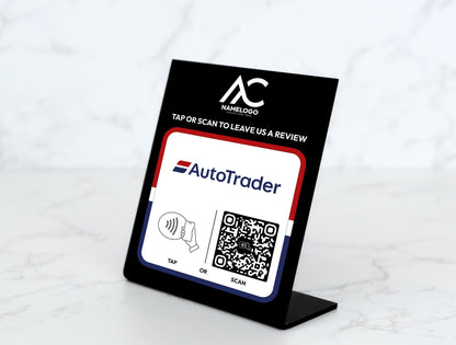 Custom AutoTrader NFC Plaque - Link in Bio Plate