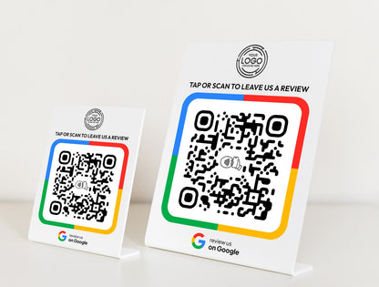 Custom Google Review NFC Plaque - Personalised
